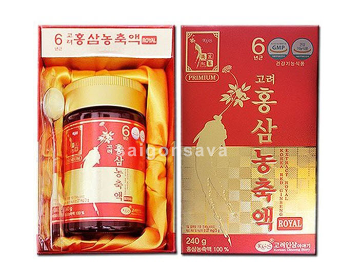 Cao Hồng Sâm Hàn Quốc KGS 240 gam – Quà tặng sức khỏe cao cấp
