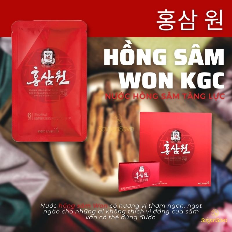 Hồng sâm Won kgc