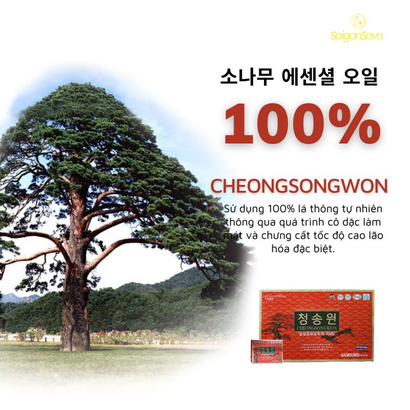tinh dầu thông đỏ cheongsongwon 180 viên saigonsava - 4