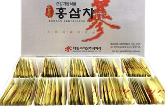 Trà hồng sâm Daedong Hàn Quốc cao cấp - Hộp 100 gói