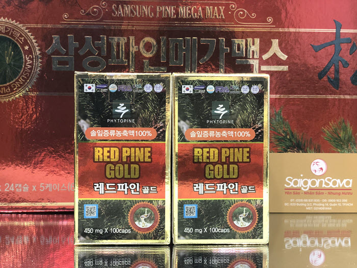 Thành phần và công dụng của sản phẩm tinh dầu thông đỏ Red Pine Gold Hàn Quốc đối với sức khỏe